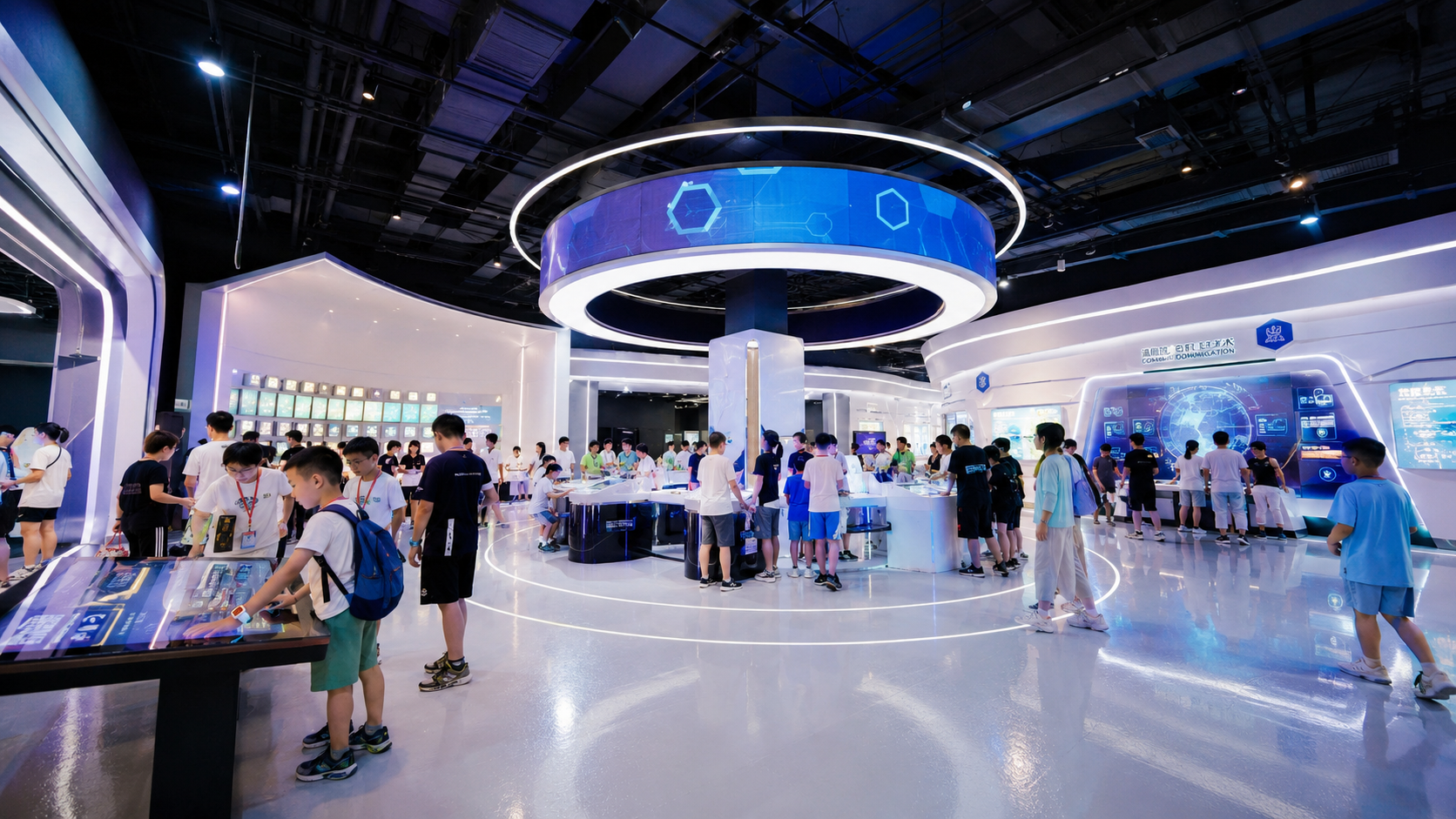 科技館展廳照片